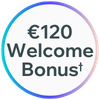 €120 Welcome Bonus