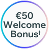 €50 Welcome Bonus