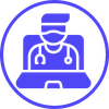 Free Online GP Services Icon